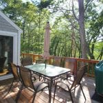 Huntington Cottage Hyannis Cape Cod Vacation Rental Deck