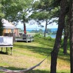 Captain Kelly Cottage Deck View