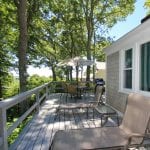 Merrow Cottage Deck Wide View