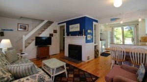 Sinclair Cottage Living Room and Kitchen